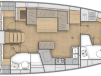 Location de voilier Bénéteau OCEANIS 40.1